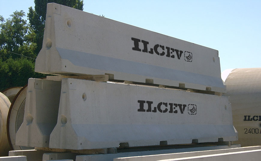 ILCEV safety traffic barrier