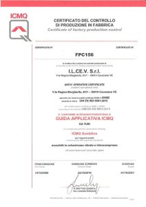 ICMQ UNI EN ISO 9001:2015