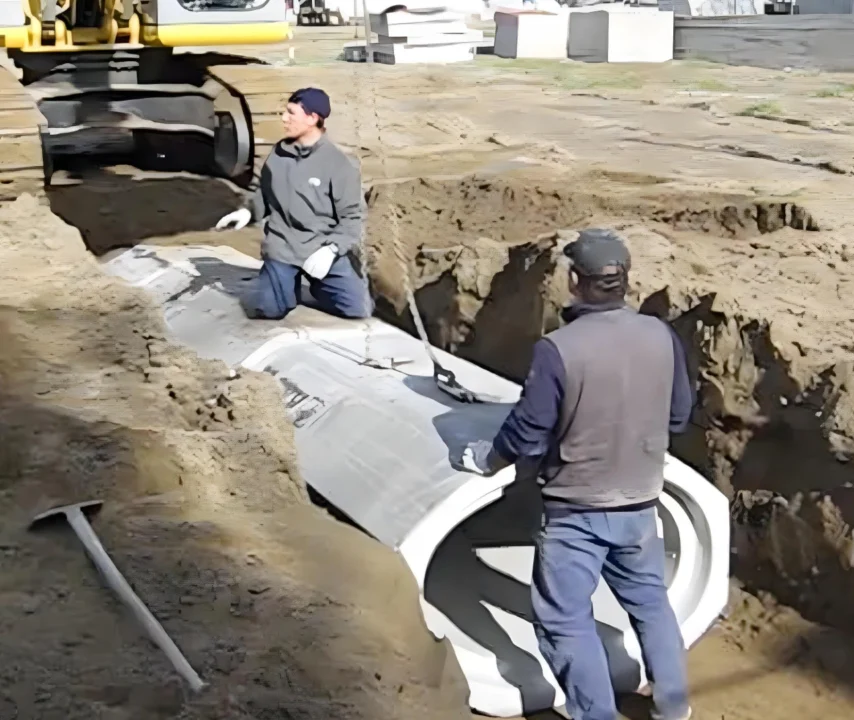Costruzione collettore fognario acque meteoriche nell’ambito della costruzione di un nuovo parcheggio multipiano